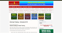 Desktop Screenshot of informasi-training.com